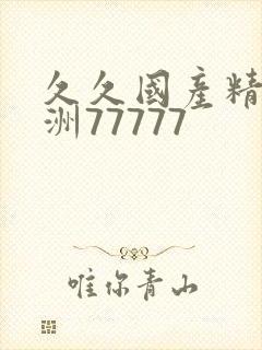 久久国产精品亚洲77777