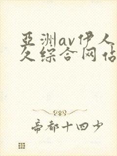 亚洲av伊人久久综合网站