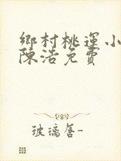 乡村桃运小神医陈浩免费