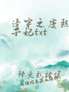 清穿之康熙与太子妃txt