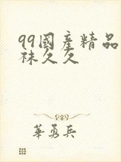 99国产精品丝袜久久