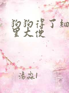 狗狗得了细小夜里大便