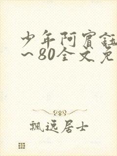 少年阿宾钰慧1～80全文免费
