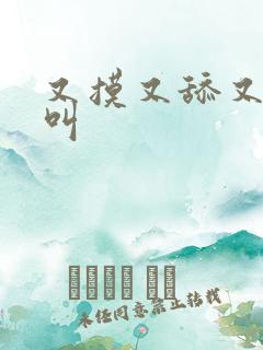 又摸又舔又操又叫