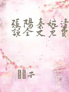 张阳秦婉清的小说全文免费阅读