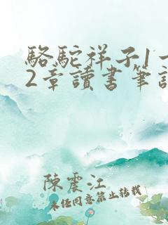 骆驼祥子1一12章读书笔记六百字