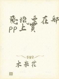 飞机票在哪个app上买