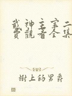 武神主宰二季免费观看全集