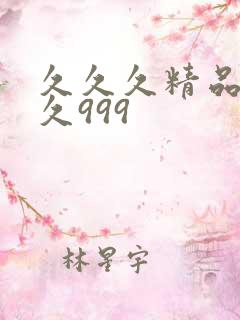 久久久精品久久久999