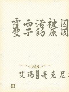 霍雨浩被囚禁当圣子的原因