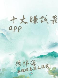 十大赚钱最快的app