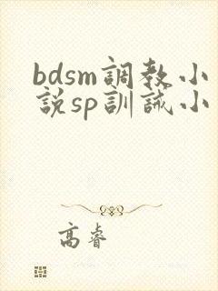 bdsm调教小说sp训诫小说