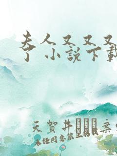 夫人又又又帅炸了 小说下载txt