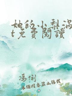 她的小梨涡txt免费阅读