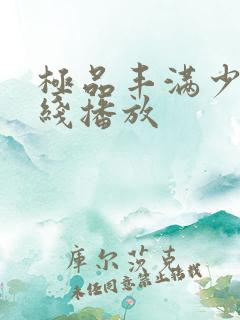 极品丰满少妇在线播放