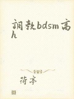 调教bdsm高h