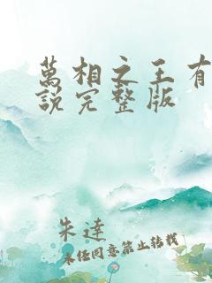 万相之王有声小说完整版
