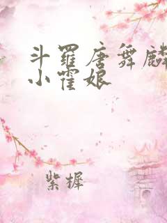 斗罗唐舞麟遇到小霍娘