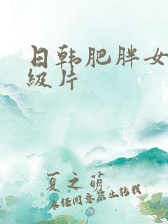 日韩肥胖女人一级片