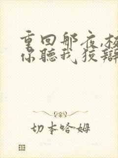 重回那夜,校花你听我狡辩短剧在线