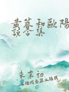 黄蓉和欧阳锋小说合集