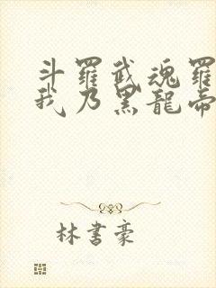 斗罗武魂罗三炮我乃黑龙帝君