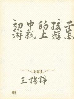 初中的孩子沉迷游戏上瘾怎么办