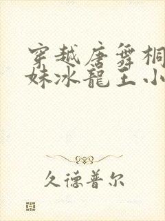 穿越唐舞桐的妹妹冰龙王小.
