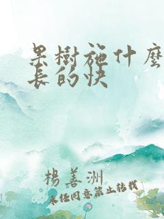 果树施什么肥料长的快