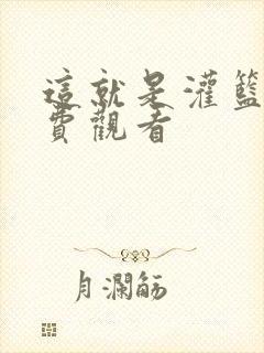 这就是灌篮4免费观看
