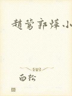 赵莺郭烨小说