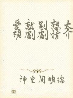 爱就别想太多电视剧剧情介绍