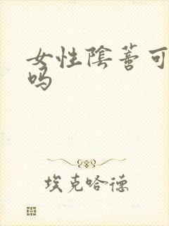 女性阴蒂可以舔吗