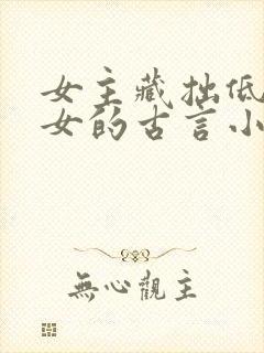 女主藏拙低调庶女的古言小说