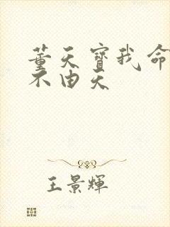 董天宝我命由我不由天