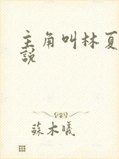 主角叫林夏的小说