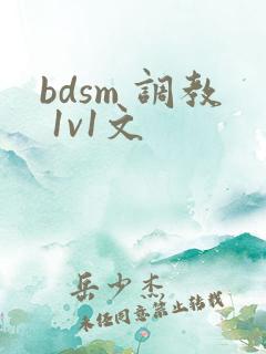 bdsm 调教 1v1文
