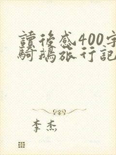 读后感400字骑鹅旅行记