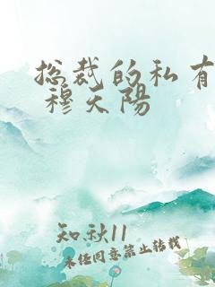 总裁的私有宝贝 穆天阳 总裁的私有宝贝 穆天阳