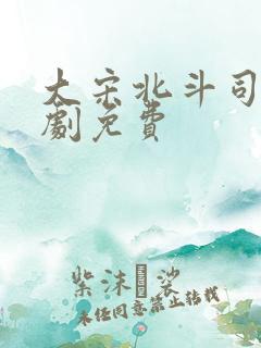 大宋北斗司电视剧免费