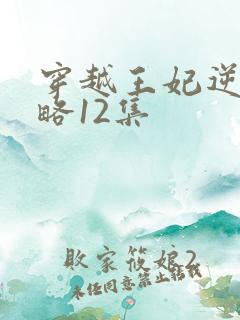 穿越王妃逆袭攻略12集