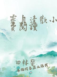 霁月清欢小说免费阅读