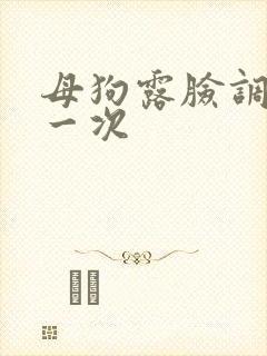母狗露脸调教第一次
