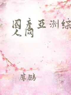 国产亚洲综合成人网