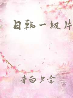 日韩一级片美