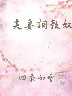 夫妻调教奴
