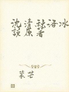沈清秋洛冰河小说原著