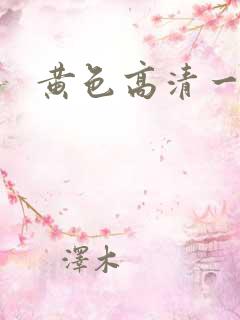 黄色高清一级片