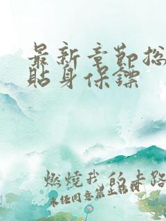 最新章节总裁的贴身保镖