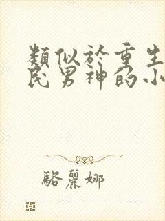 类似于重生之国民男神的小说